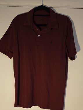 Volcom Men's Polo Shirt - Maroon